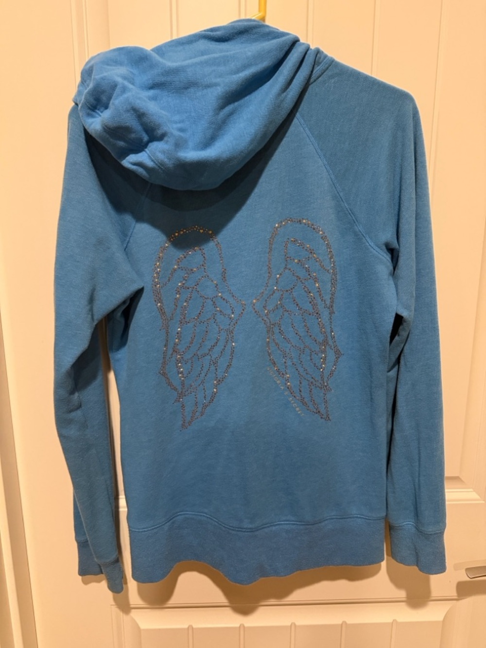 Victoria's Secret Super Model Angel Wings Rhinestone hoodie